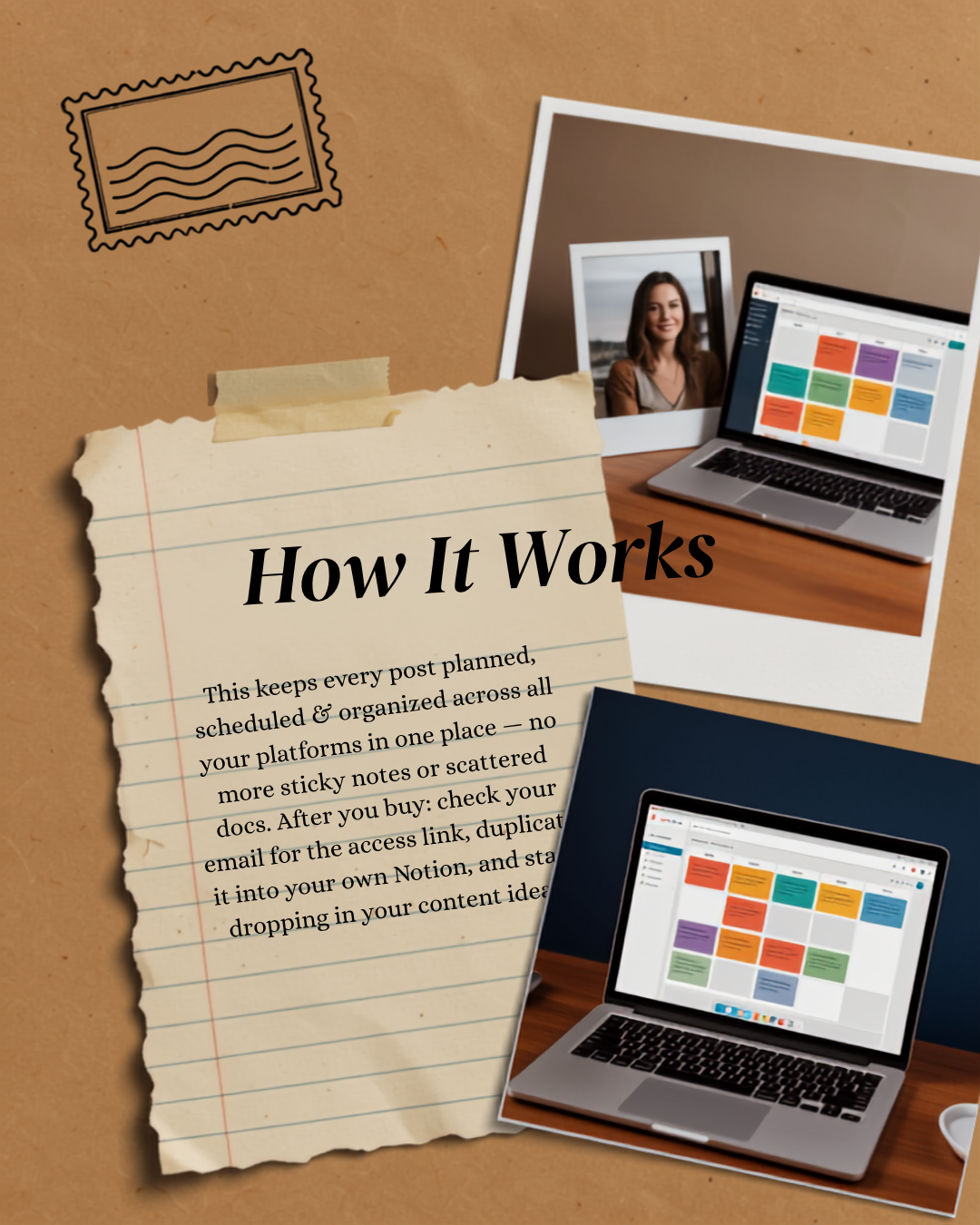 Social Media Content Planner (Notion Template)